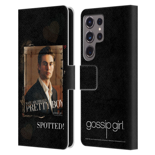 Gossip Girl Graphics Nate Leather Book Wallet Case Cover For Samsung Galaxy S24 Ultra 5G