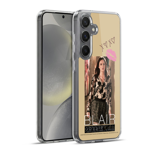 Gossip Girl Graphics Blair Soft Gel Case for Samsung Galaxy S24+ 5G & MagSafe