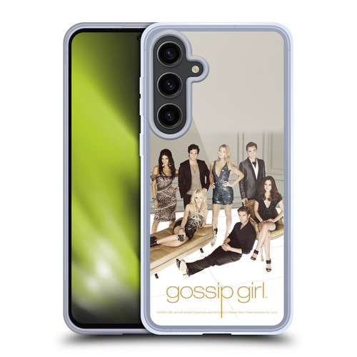 Gossip Girl Graphics Poster Soft Gel Case for Samsung Galaxy S24+ 5G