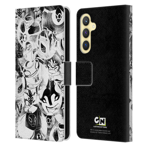 Ben 10: Ultimate Alien Graphics Ultimate Forms Leather Book Wallet Case Cover For Samsung Galaxy S23 FE 5G