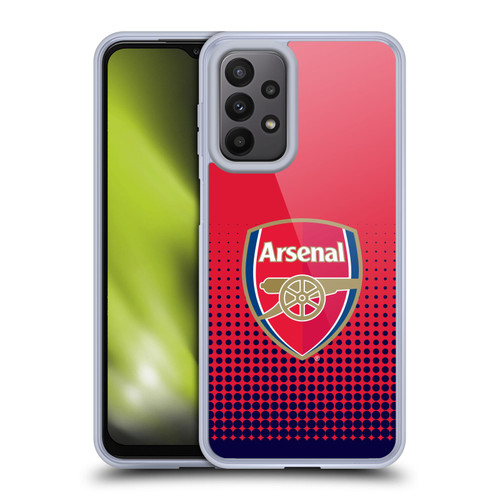 Arsenal FC Crest 2 Fade Soft Gel Case for Samsung Galaxy A23 / 5G (2022)
