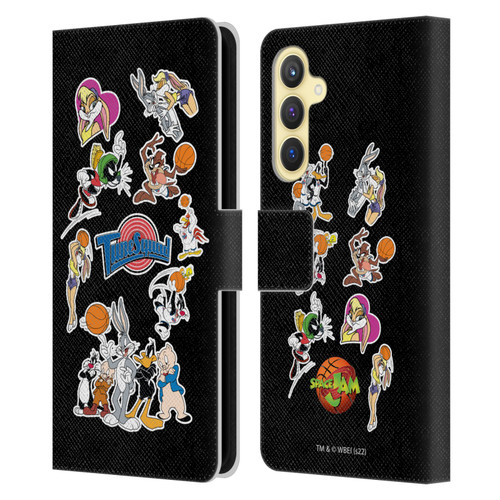Space Jam (1996) Graphics Tune Squad Leather Book Wallet Case Cover For Samsung Galaxy S23 FE 5G