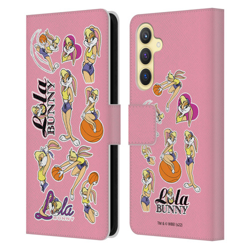 Space Jam (1996) Graphics Lola Bunny Leather Book Wallet Case Cover For Samsung Galaxy S23 FE 5G