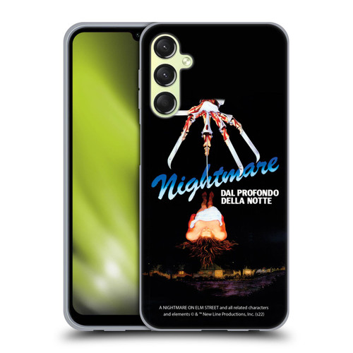 A Nightmare On Elm Street (1984) Graphics Nightmare Soft Gel Case for Samsung Galaxy A24 4G / Galaxy M34 5G
