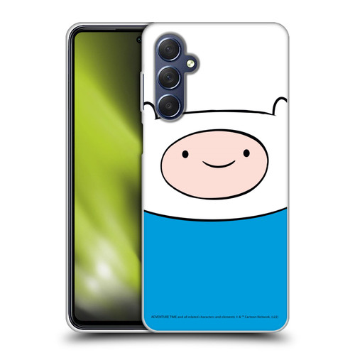 Adventure Time Graphics Finn The Human Soft Gel Case for Samsung Galaxy M54 5G