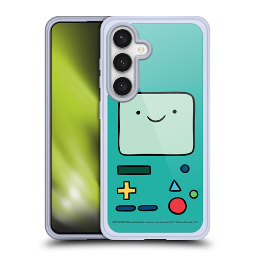 Adventure Time Graphics BMO Soft Gel Case for Samsung Galaxy S24 5G & MagSafe