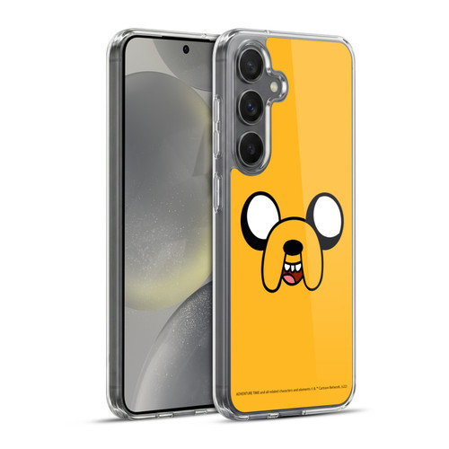 Adventure Time Graphics Jake The Dog Soft Gel Case for Samsung Galaxy S24+ 5G & MagSafe