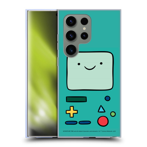 Adventure Time Graphics BMO Soft Gel Case for Samsung Galaxy S24 Ultra 5G & MagSafe
