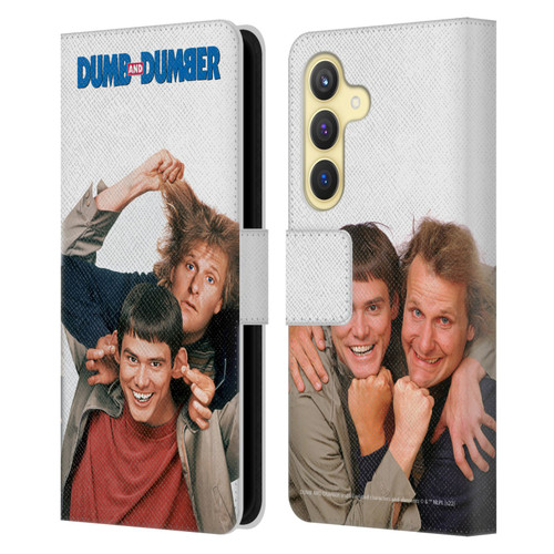 Dumb And Dumber Key Art Characters 1 Leather Book Wallet Case Cover For Samsung Galaxy S24 5G