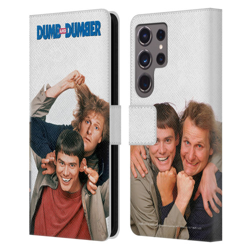 Dumb And Dumber Key Art Characters 1 Leather Book Wallet Case Cover For Samsung Galaxy S24 Ultra 5G