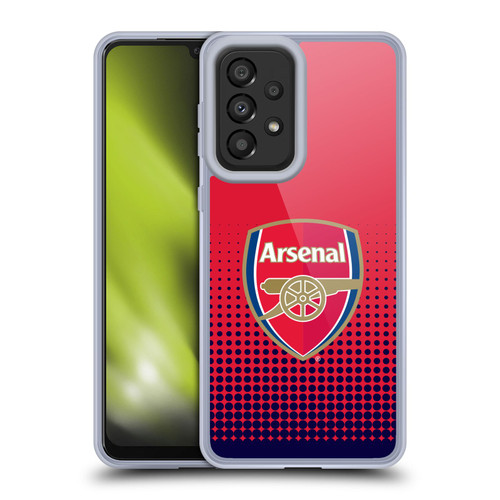 Arsenal FC Crest 2 Fade Soft Gel Case for Samsung Galaxy A33 5G (2022)