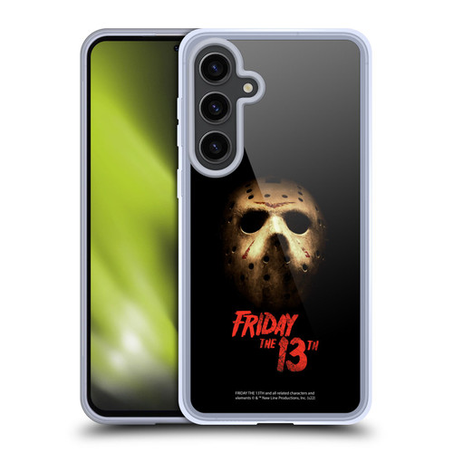 Friday the 13th 2009 Graphics Jason Voorhees Poster Soft Gel Case for Samsung Galaxy S24+ 5G