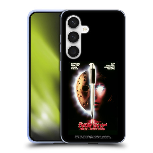 Friday the 13th Part VII The New Blood Graphics Key Art Soft Gel Case for Samsung Galaxy S24 5G