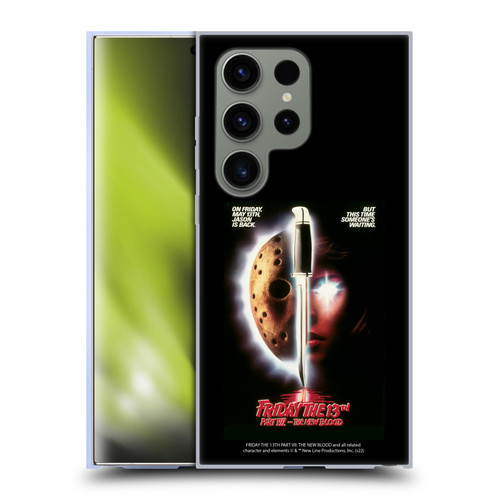 Friday the 13th Part VII The New Blood Graphics Key Art Soft Gel Case for Samsung Galaxy S24 Ultra 5G