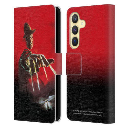 A Nightmare On Elm Street: Freddy's Dead Graphics Poster 2 Leather Book Wallet Case Cover For Samsung Galaxy S24 5G