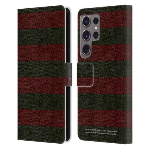 A Nightmare On Elm Street: Freddy's Dead Graphics Sweater Pattern Leather Book Wallet Case Cover For Samsung Galaxy S24 Ultra 5G