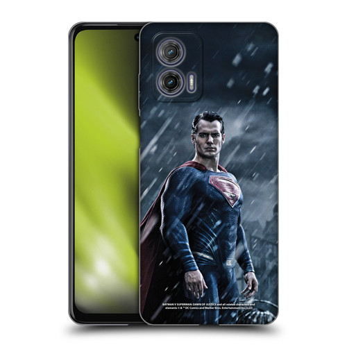 Batman V Superman: Dawn of Justice Graphics Superman Soft Gel Case for Motorola Moto G73 5G