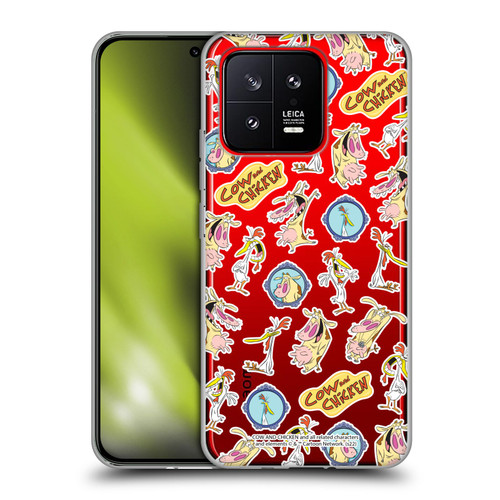Cow and Chicken Graphics Pattern Soft Gel Case for Xiaomi 13 5G