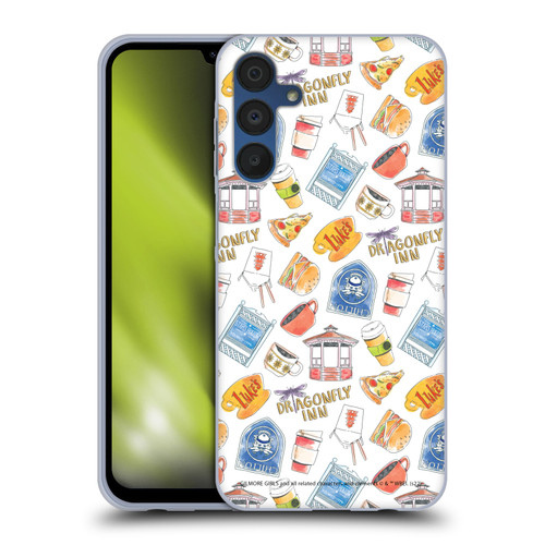 Gilmore Girls Graphics Icons Soft Gel Case for Samsung Galaxy A15