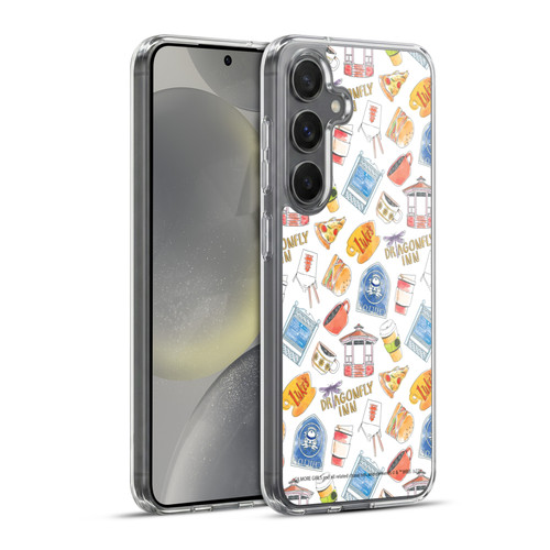 Gilmore Girls Graphics Icons Soft Gel Case for Samsung Galaxy S24+ 5G & MagSafe