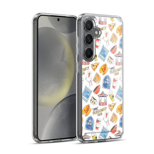 Gilmore Girls Graphics Icons Soft Gel Case for Samsung Galaxy S24+ 5G & MagSafe