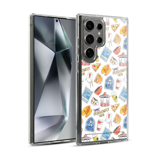 Gilmore Girls Graphics Icons Soft Gel Case for Samsung Galaxy S24 Ultra 5G & MagSafe