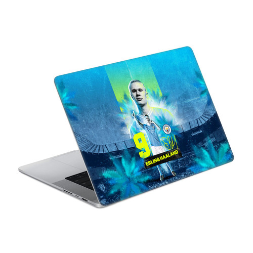 Manchester City Man City FC 2023/24 Kit Erling Haaland Vinyl Sticker Skin Decal Cover for Apple MacBook Pro 14" A2442