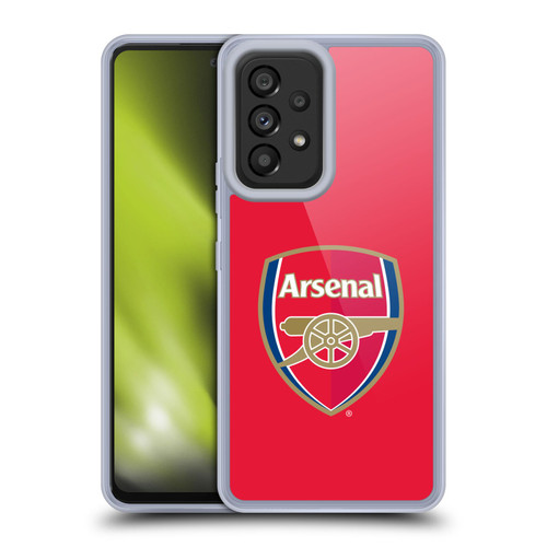 Arsenal FC Crest 2 Full Colour Red Soft Gel Case for Samsung Galaxy A53 5G (2022)