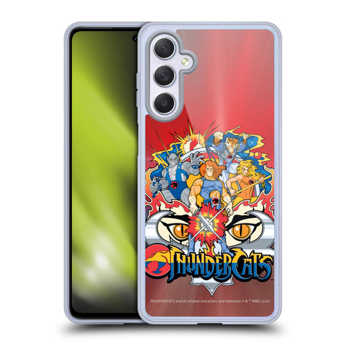 Thundercats Graphics Characters Soft Gel Case for Samsung Galaxy M54 5G