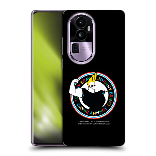 Johnny Bravo Graphics Logo Soft Gel Case for OPPO Reno10 Pro+