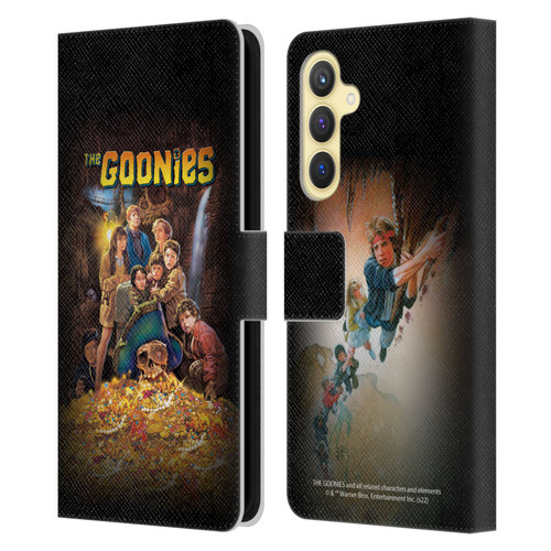 The Goonies Graphics Poster Leather Book Wallet Case Cover For Samsung Galaxy S23 FE 5G