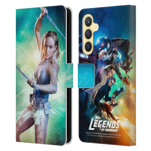 Legends Of Tomorrow Graphics Sara Lance Leather Book Wallet Case Cover For Samsung Galaxy S23 FE 5G