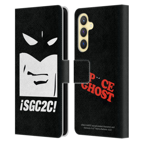 Space Ghost Coast to Coast Graphics Space Ghost Leather Book Wallet Case Cover For Samsung Galaxy S23 FE 5G