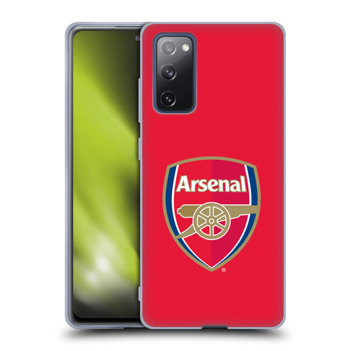 Arsenal FC Crest 2 Full Colour Red Soft Gel Case for Samsung Galaxy S20 FE / 5G