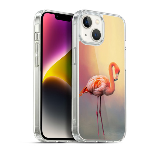 Simone Gatterwe Assorted Designs American Flamingo Soft Gel Case for Apple iPhone 14