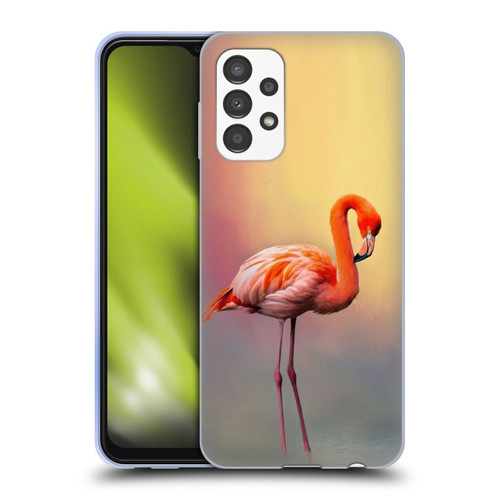 Simone Gatterwe Assorted Designs American Flamingo Soft Gel Case for Samsung Galaxy A13 (2022)