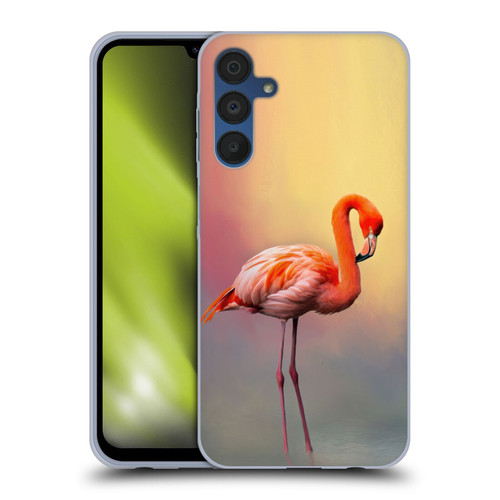 Simone Gatterwe Assorted Designs American Flamingo Soft Gel Case for Samsung Galaxy A15
