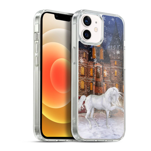 Simone Gatterwe Horses Christmas Time Soft Gel Case for Apple iPhone 12 / iPhone 12 Pro & MagSafe
