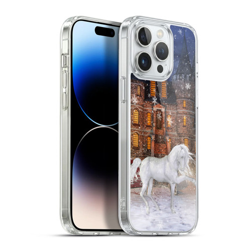 Simone Gatterwe Horses Christmas Time Soft Gel Case for Apple iPhone 13 Pro Max & MagSafe