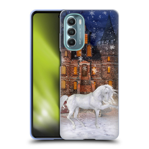 Simone Gatterwe Horses Christmas Time Soft Gel Case for Motorola Moto G Stylus 5G (2022)