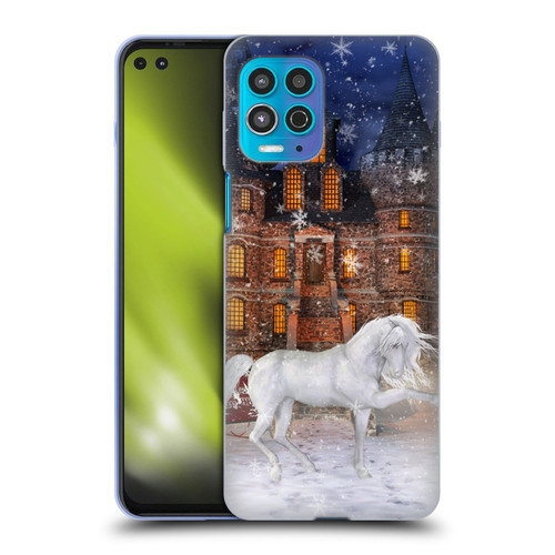 Simone Gatterwe Horses Christmas Time Soft Gel Case for Motorola Moto G100