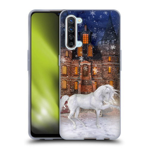 Simone Gatterwe Horses Christmas Time Soft Gel Case for OPPO Find X2 Lite 5G