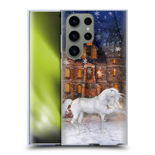 Simone Gatterwe Horses Christmas Time Soft Gel Case for Samsung Galaxy S23 Ultra 5G