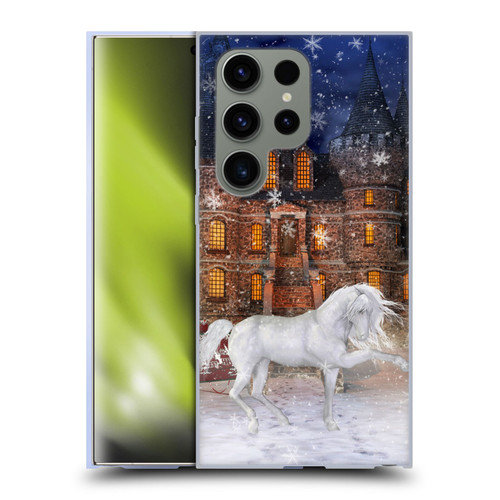 Simone Gatterwe Horses Christmas Time Soft Gel Case for Samsung Galaxy S24 Ultra 5G