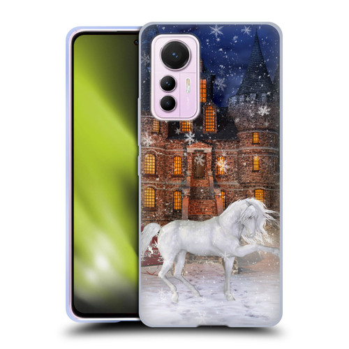 Simone Gatterwe Horses Christmas Time Soft Gel Case for Xiaomi 12 Lite