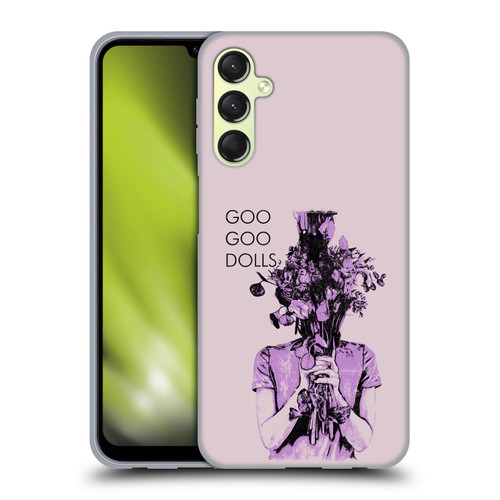 Goo Goo Dolls Graphics Chaos In Bloom Soft Gel Case for Samsung Galaxy A24 4G / Galaxy M34 5G