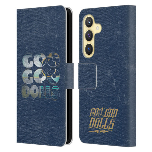 Goo Goo Dolls Graphics Rarities Bold Letters Leather Book Wallet Case Cover For Samsung Galaxy S24 5G