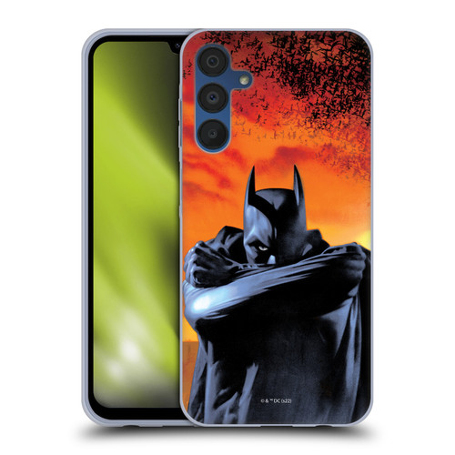 Batman Begins Graphics Character Soft Gel Case for Samsung Galaxy A15