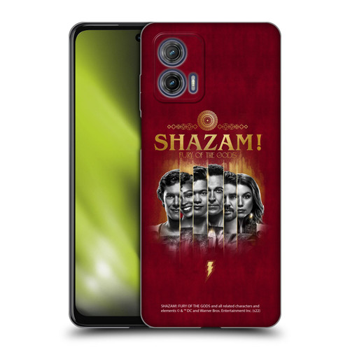 Shazam!: Fury Of The Gods Graphics Poster Soft Gel Case for Motorola Moto G73 5G