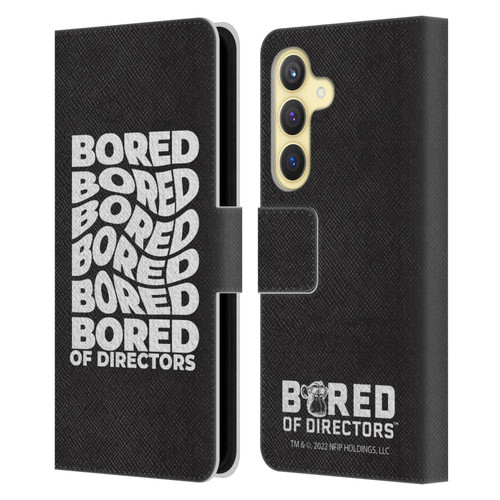 Bored of Directors Graphics Bored Leather Book Wallet Case Cover For Samsung Galaxy S24 5G